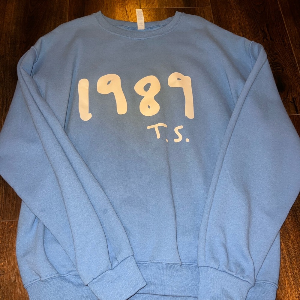 1989 T.S. Blue Sweater
